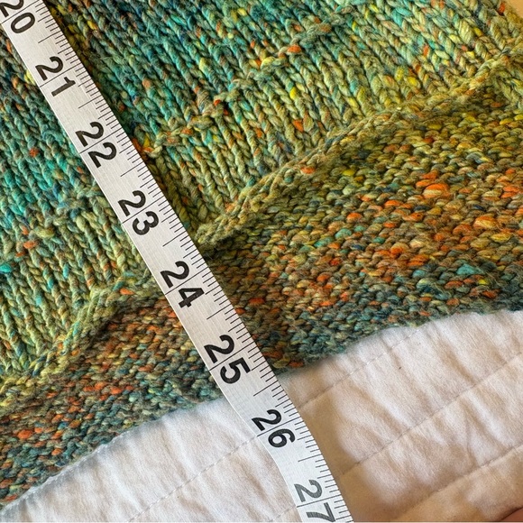 Hand Knit Wrap Tunic Top - Picture 6 of 8